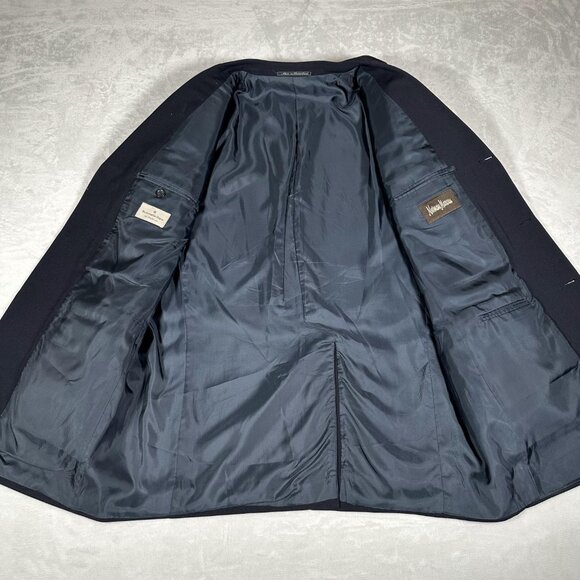 Ermenegildo Zegna Soft Blazer Men Size EU 54R US 44R Neiman Marcus Wool Silk - Picture 7 of 15